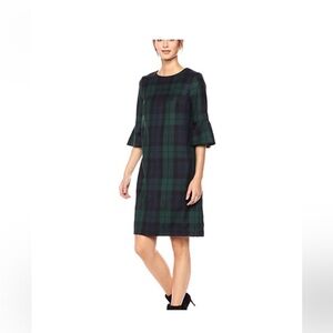 Pendleton‎ maya wool green plaid dress